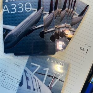 Delta Branded Aircraft Playing Cards